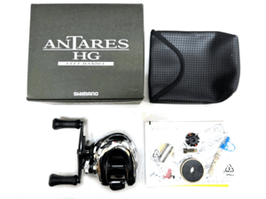 シマノ 12アンタレス HG 左ハンドル ※18アンタレスDCMDのギアでXG使用 純正ギア有 SHIMANO 12 ANTARES HG LEFT JAPAN 日本製 ベイトリール