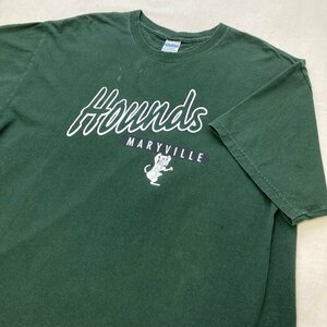 GILDAN　Hounds　MARYVILLE　プリント Tシャツ　グリーン/緑系　XL