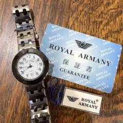 ROYAL ARMANY 腕時計 クォーツ ロイヤルアルマニー