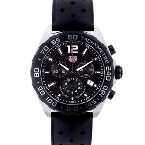 【美品】 TAG HEUER タグホイヤー 時計 クオーツ/メンズ CAZ1010 Black/ブラック SS フォーミュラ1