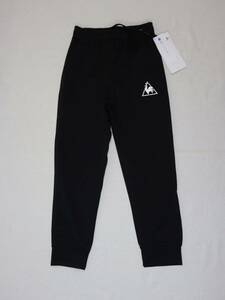 【新品】ルコックスポルティフ(lecoqsportif)(キッズ)ジャージ ガールズ ウォームアップロングパンツ QMJPJG32XB BLK ジュニア120