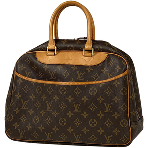 ルイ・ヴィトン Louis Vuitton ドーヴィル 手提げ ボーリングヴァニティ ハンドバッグ モノグラム ブラウン M47270 レディース 【中古】