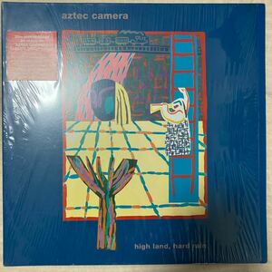 EU盤 LP Aztec Camera アズテック・カメラ シュリンク付き high land, hard rain rewiglp92 レコード アナログ盤 MP3ダウンロードコード付