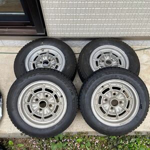 Campagnolo electron 101 5.5J 6.0J VRX2 155/70R13 175/70R13 スタッドレス　サニトラ　サニートラック datsun toyota カンパニョーロ