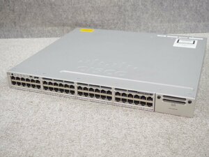 [N549] ☆ Cisco Catalyst 3850シリーズ　WS-C3850-48P-L V04 ☆ Version 16.9.6 ☆