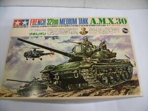 k 1/35 タミヤ 19 AMX 30 ナポレオン 田宮 TAMIYA シングル モーター 当時物 *ls