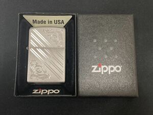 【1円スタート】ジッポー ZIPPO ライター Zippo オイルライター USA ジッポ シルバー 銀 オイル 