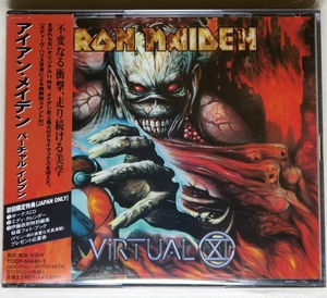 ☆ アイアン・メイデン IRON MAIDEN バーチャル・イレブン Virtual XI 初回限定 2枚組 カレンダー付き 日本盤 帯付き TOCP 50440-1 ☆