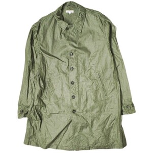 Engineered Garments エンジニアードガーメンツ 17SS 41 Duster Coat Coated Linen コーティングリネン ダスターコート M OLIVE g19280