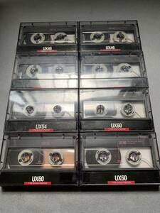 中古 カセットテープ ソニー SONY UX 8本セット 記録媒体