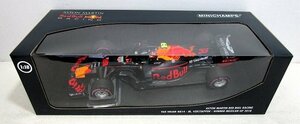 ■MINICHAMPS 1/18 Aston Martin Red Bull Racing Tag Heuer RB14 M.Verstappen Mexican GP 2018 アストンマーチン ミニカー