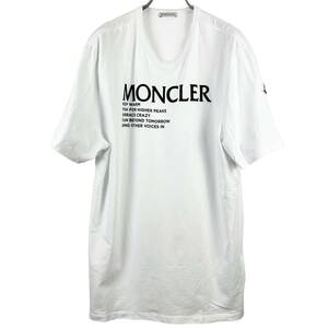 MONCLER(モンクレール) MAGLIA LOGO Shortsleeve T Shirt (white)