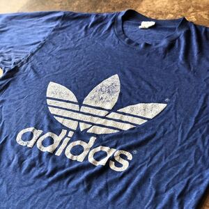 80s USA製ビンテージ adidas トレフォイル ロゴTシャツ / アディダス ATP トラックジャケット ジャージ 60s 70s 90s xx 501 bigE フランス