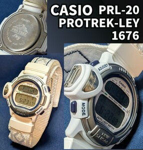 美品　CASIO PROTREK Ley PRL-20 カシオ　プロトレック