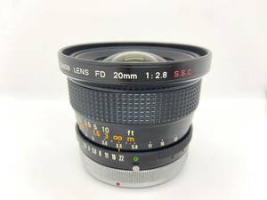 ☆極上美品☆CANON キャノン　FD　20mm F2.8 S.S.C. 希少　#2248