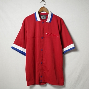 新品 ◆ 90s 00s WU WEAR 半袖 ジャージ シャツ XL / デッドストック HIP HOP ヒップホップ ウータンクラン B-BOY ビンテージ RAP