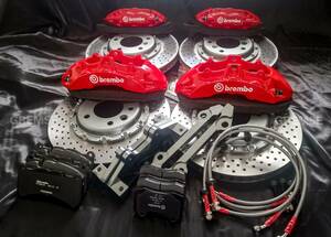 TOYOTA GRヤリス RC/RZ 2020- Brembo Brake System 6pot/340mm＆4pot/340mm 17インチ～