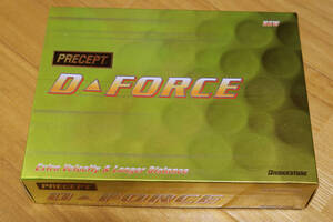 ！！新品 PRECEPT　D-FORCE BRIDGESTONE(ブリヂストン) ゴルフボール 1ダース！！