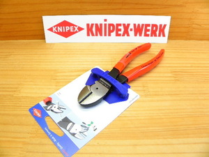 クニペックス ニッパー 強力型 *KNIPEX 7401-180SB ピアノ線2.2 *正規輸入品