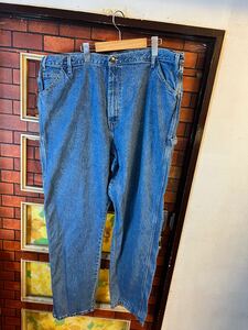 ペインターパンツ　 デニムパンツ Gパン ジーンズ　dickies ディッキーズ エンジニア　メカニック　44インチ ビックサイズ　アメリカ古着