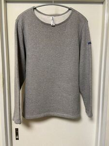 ◆【人気】BEAMS PLUS ビームス プラス【別注】LOOPWHEELER / Sweat Boat Neck GLAY L