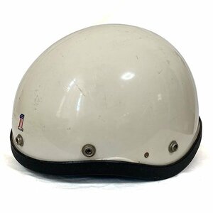 ハーレーダビッドソン 純正 ハーフヘルメット モデルH ホワイト Harley Davidson Half Helmet White MODEL-H 観賞/コレクション/装飾用