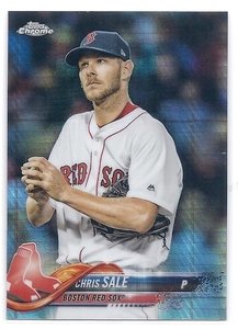 2018 Topps Chrome Chris Sale Prizm Refractor