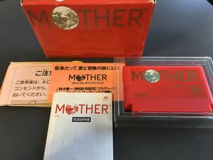 ♪ファミコンソフト FC マザー MOTHER 動作品 箱 説明書付 ゲームソフト テレビゲーム 中古 任天堂 (NF241116) 401-434