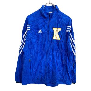 adidas フリースジャケット Sサイズ アディダス ブルー 古着卸 アメリカ仕入 t2411-3833