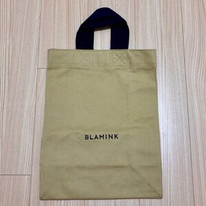 BLAMINK ブラミンク キャンバス トート バッグ エコバッグ ベージュ