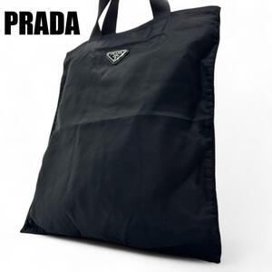 【美品】 PRADA プラダ テスートナイロン ハンドバッグ トートバッグ