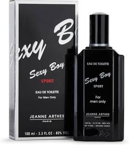 新品 送料無料 ジャンヌアルテス セクシーボーイ スポーツ オードトワレ EDT 100ml 香水 JEANNE ARTHES SPORT Sexy Boy