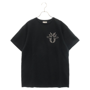 Dior HOMME ディオールオム 20AW Bee Embroidered Short Sleeve T-Shirt ビー刺繍 半袖Tシャツ カットソー ブラック 863J611W1915