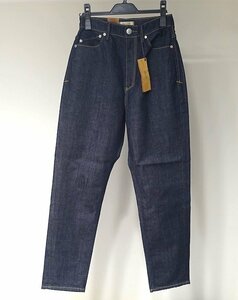 22AW 定価2.4万 新品未使用 YANUK ヤヌーク ANN Boys Tapered アン デニムパンツ ジーンズ 57122250 インディゴ レディース 26