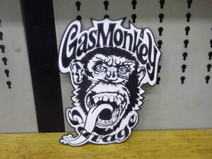 GasMonkey garage Wappen ガスモンキーガレージ ワッペン 未使用 新品 特大ワッペン♪ GAS MONKEY GARAGE 