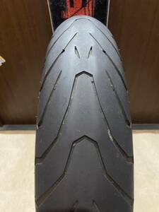 中古MCタイヤ 2022年製造 PIRELLI ANGEL ST 120/70ZR17 ピレリ エンジェル 120 70 17 1222 A3412