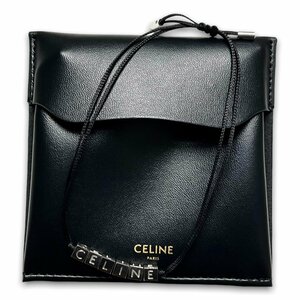 セリーヌ CELINE ビーチブレスレット ロジウムフィニッシュ ブラス&ポリエステル 46X012BPO.36SB シルバーカラー /N