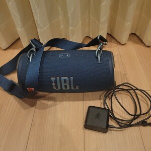 JBL XTREME3 ブルー　Bluetoothポータブルスピーカー　中古