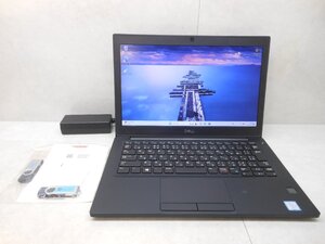 ☆1円☆良好品☆第7世代☆DELL☆LATITUDE 7290☆Core i5 2.60GHz/8GB/SSD256GB/無線/Bluetooth/カメラ/Office/Windows 11 Pro DtoD領域☆