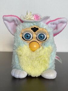 ジャンク Spring Furby スプリング ファービー 限定版 当時物 レトロ ぬいぐるみ TOMY バーチャルペット 電子ペット 電子玩具