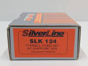 PN26A◆TAMEO Sliver Line 1/43 タメオ SLK 124 Tyrrell Ford ティレル フォード 007 日本 Japan/Giappone GP 1976 星野 一義 未組立