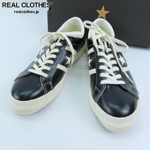 CONVERSE/コンバース JACK STAR RETRO /ジャックスター レトロ ブラック/ホワイト/8 /080