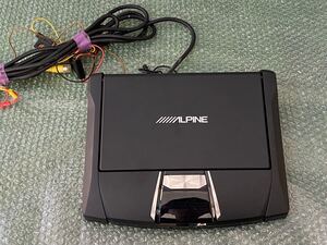 【良好品！】ALPINE アルパイン フリップダウンモニター 10.1型 品番: RSH10XS-L-B 車載リアモニター ブラック 即納可能