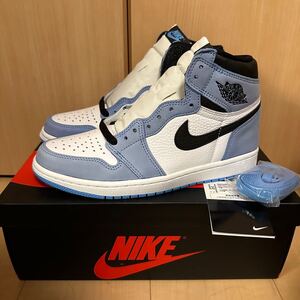 新品未使用 Nike air Jordan 1 high university blue 555088 134 ナイキ ジョーダン ユニバーシティ ブルー5 10 4 7 9.5 RETRO