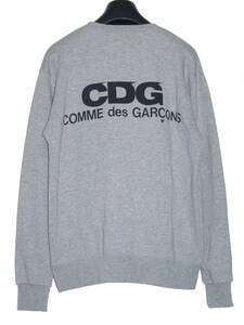 COMME des GARCONS コムデギャルソン CDG SZ-T002 バックロゴ スエット トレーナー M