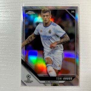 2021-22 Topps Chrome Champions League Toni Kroos refractor