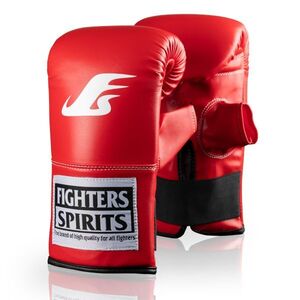 〔ファイターズスピリッツ〕FIGHTERS SPIRITSベーシックパンチンググローブハード XLサイズ レッド