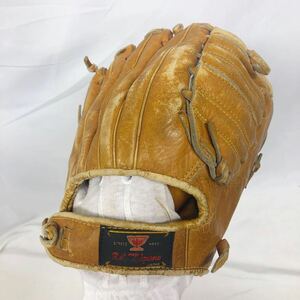 野球グローブ　アンティーク　ヴィンテージ　ビンテージ　ミズノ　R.K. Mizuno 1950年代　BG-332 昭和レトロ　硬式 軟式