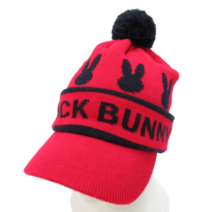 JACK BUNNY ジャックバニー ニットキャップ レッド系 FR [240101117072] ゴルフウェア