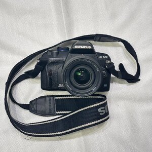 【B2038】【1円～】オリンパス OLYMPUS E-420 ボディ カメラ レンズセット 14‐42mm 3.5-5.6 デジタル1眼レフ 動作確認不可 ジャンク